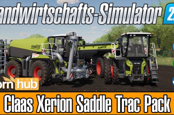 Claas Xerion Saddle Trac Pack