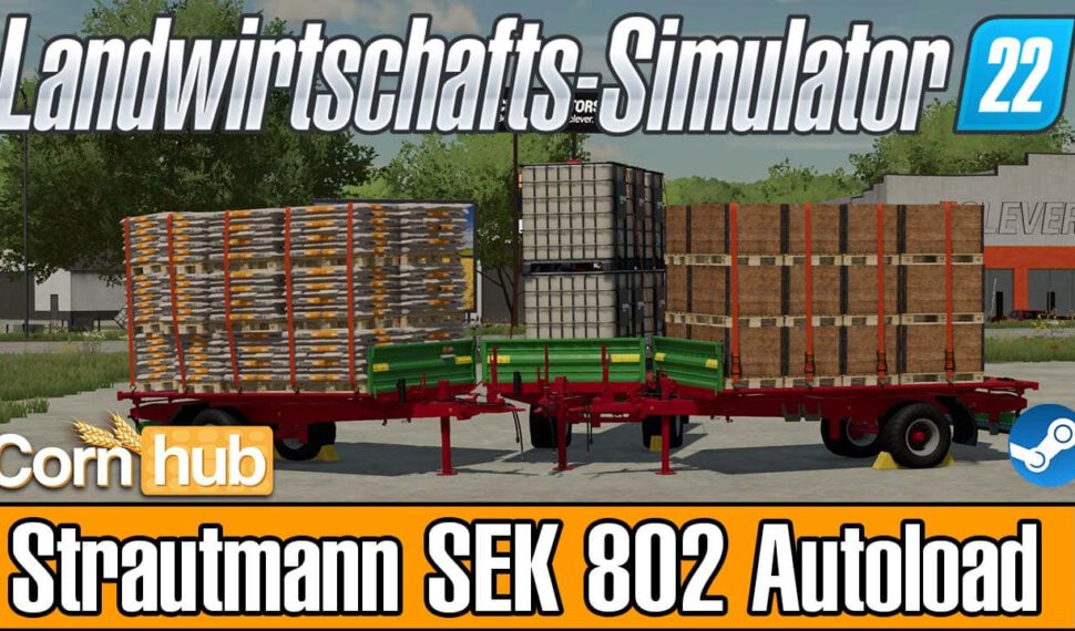 LS22 Strautmann SEK 802 Autoloader