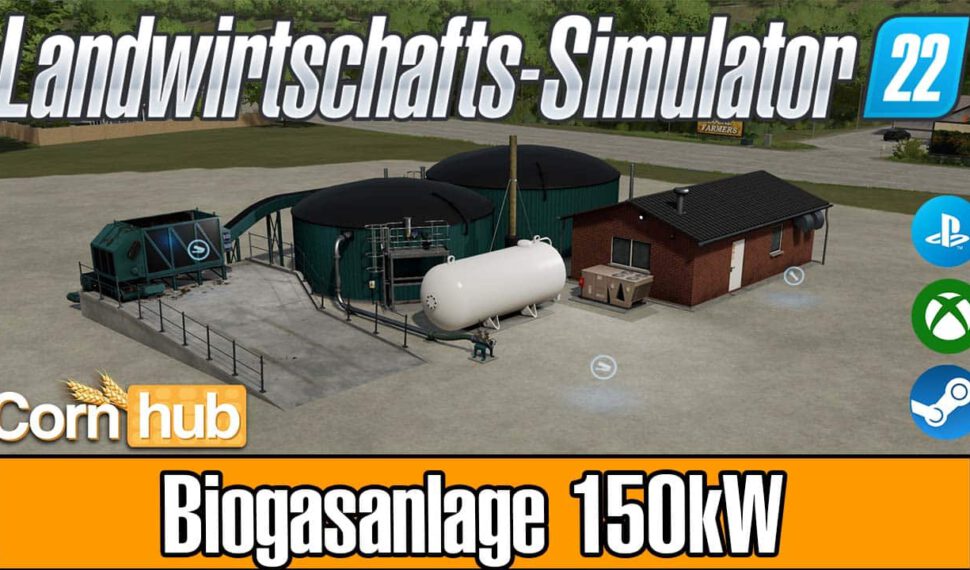 LS22 Biogasanlage 150kW