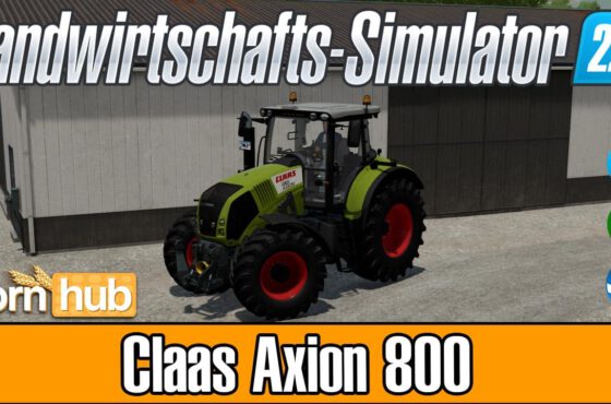 LS22 Claas Axion 800