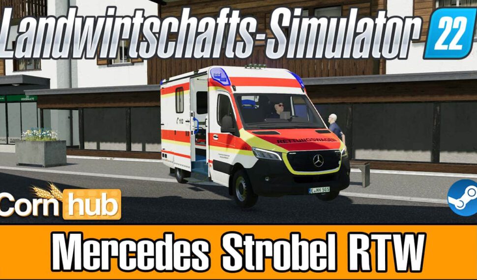LS22 Mercedes Strobel RTW