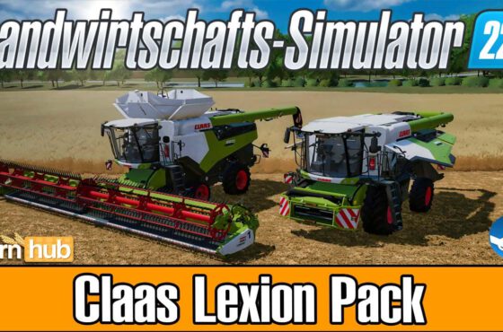 LS22 Claas Lexion Pack
