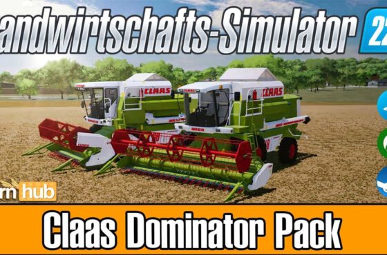LS22 Claas Dominator Pack