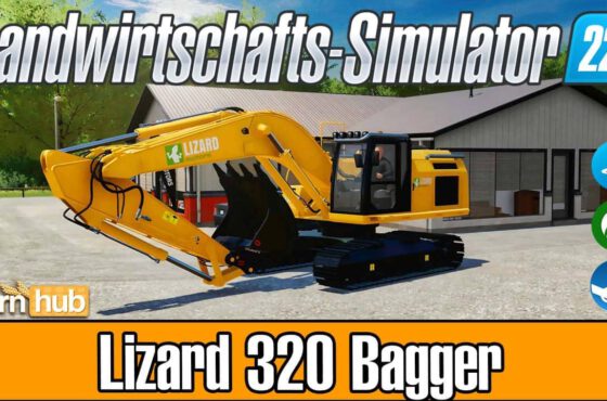 LS22 Lizard 320 Bagger