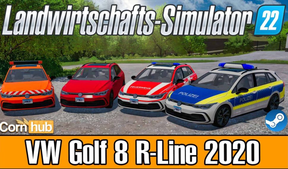 LS22 VW Golf 8 R-Line 2020