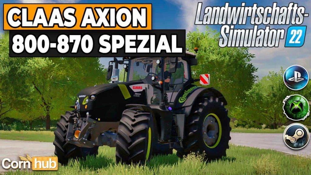 LS22 Claas Axion 800-870 Spezial