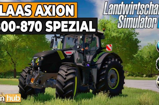 LS22 Claas Axion 800-870 Spezial