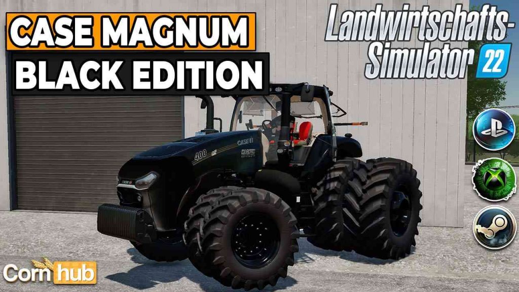 LS22 Case Magnum Black Edition Limited