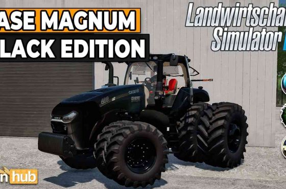 LS22 Case Magnum Black Edition Limited