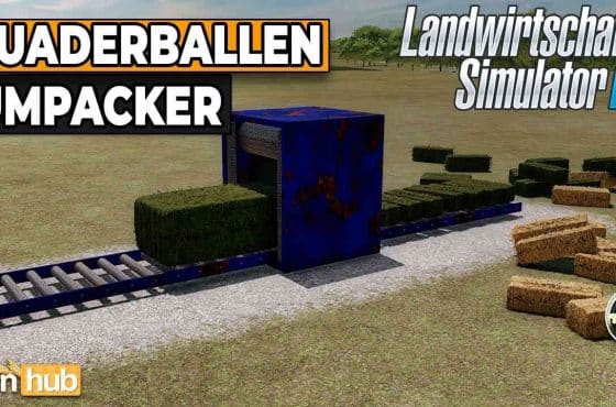 LS22 Quaderballen HD Umpacker