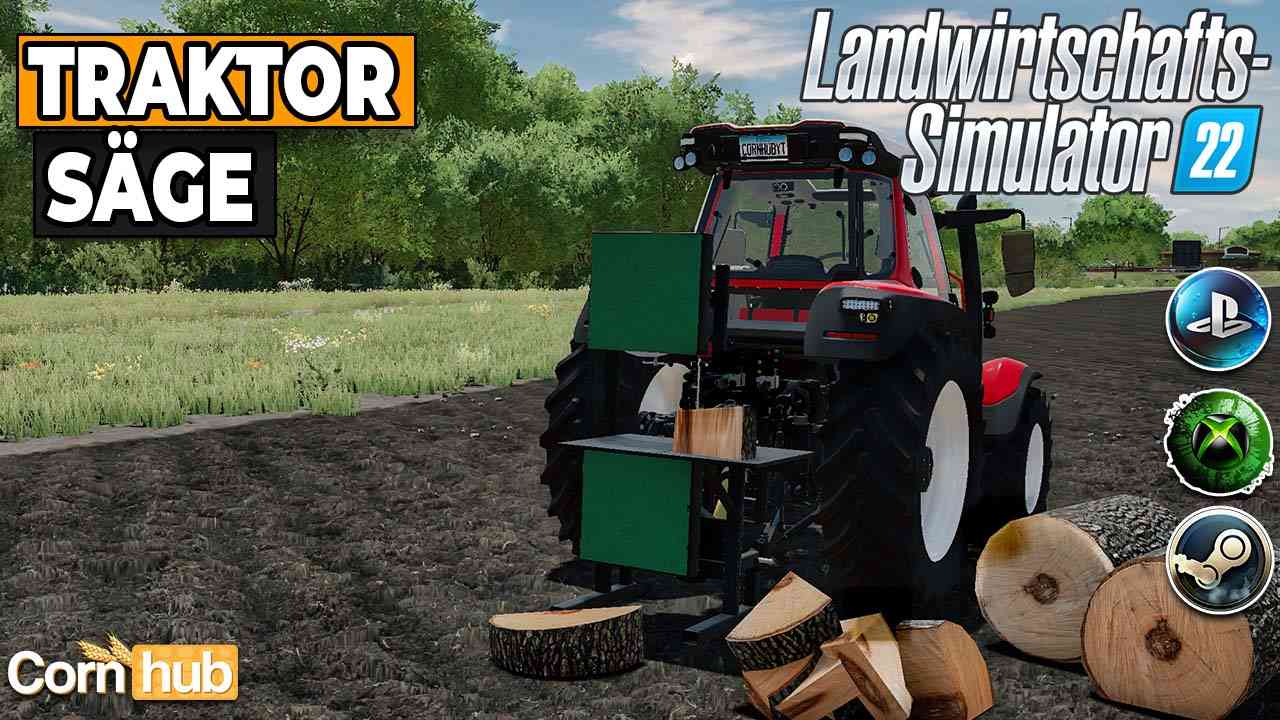 LS22 Traktorsäge - CornHub