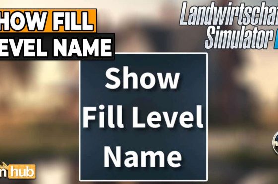 LS22 Show Fill Level Name