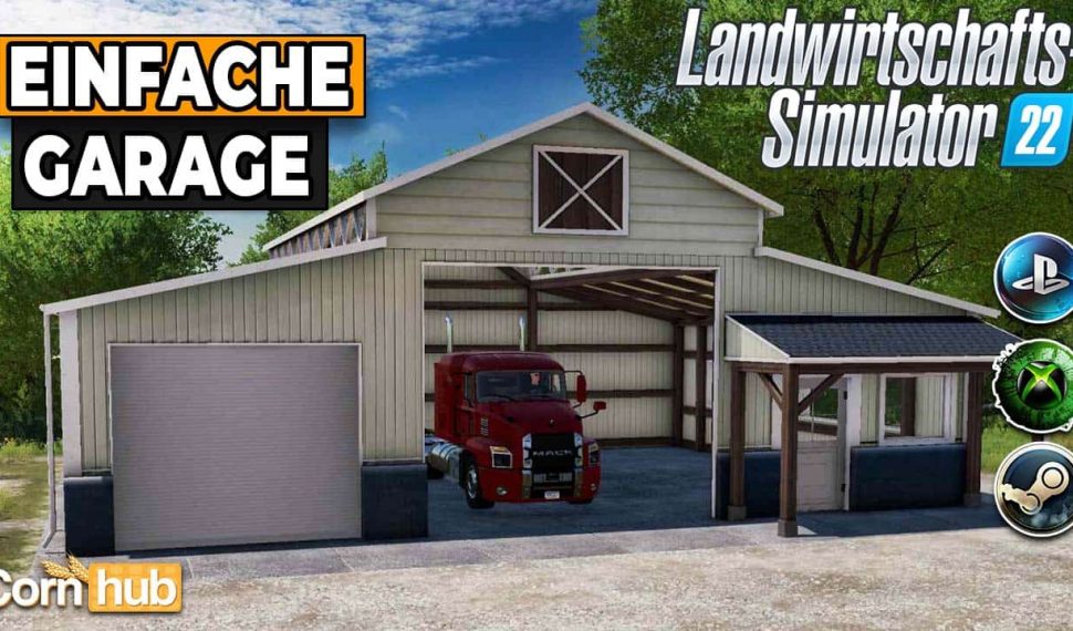 LS22 Einfache Garage