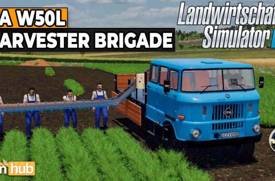 LS22 IFA W50 Harvester Brigade