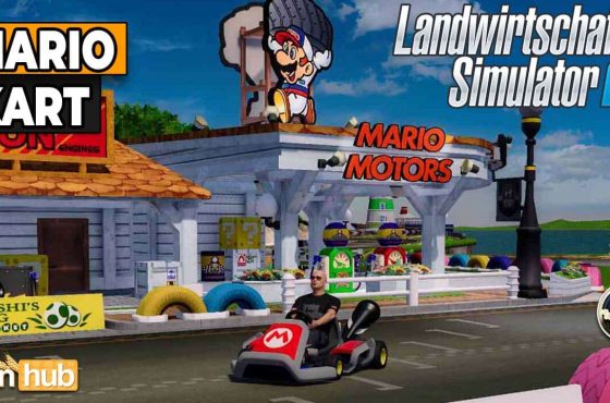 LS22 Mario Kart Map