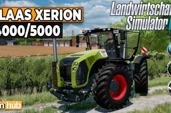 LS22 Claas Xerion 4000/5000